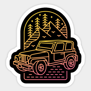 My Jeep My Adventure Sticker